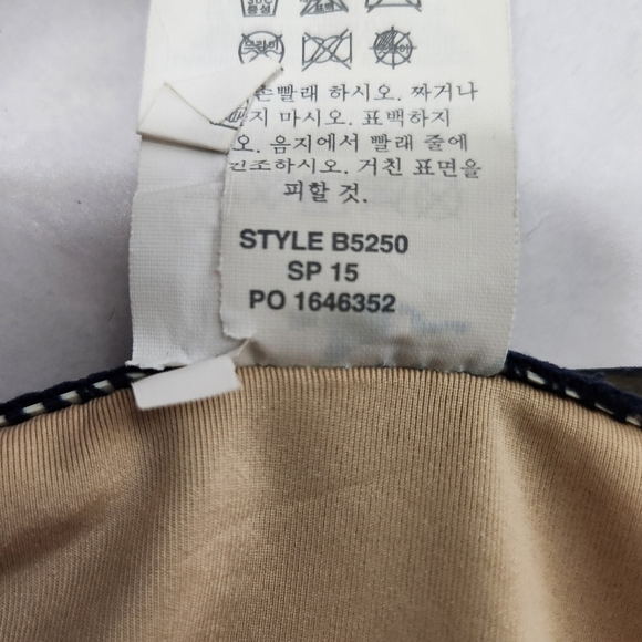 J. Crew Womens Olive/Navy Striped Bikini Swim Bottoms-Size XL - Picture 8 of 8